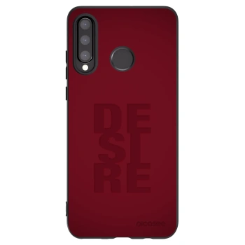 Picasee crna silikonska maskica za Huawei P30 Lite - Desire