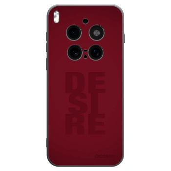 Picasee crna silikonska maskica za Vivo X300 Pro - Desire
