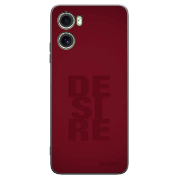 Picasee crna silikonska maskica za Motorola Moto G06 - Desire