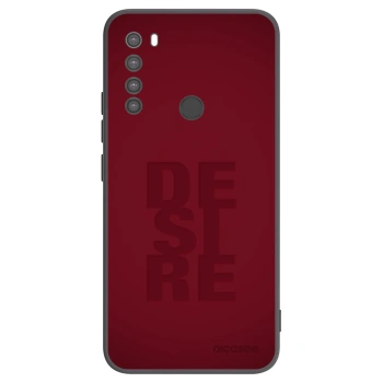 Picasee crna silikonska maskica za Xiaomi Redmi Note 8 - Desire