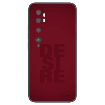 Picasee crna silikonska maskica za Xiaomi Mi Note 10 (Pro) - Desire