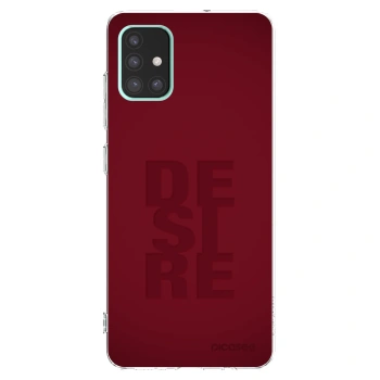 Picasee silikonska prozirna maskica za Samsung Galaxy A51 A515F - Desire
