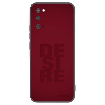 Picasee crna silikonska maskica za Samsung Galaxy S20 G980F - Desire