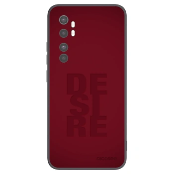 Picasee crna silikonska maskica za Xiaomi Mi Note 10 Lite - Desire