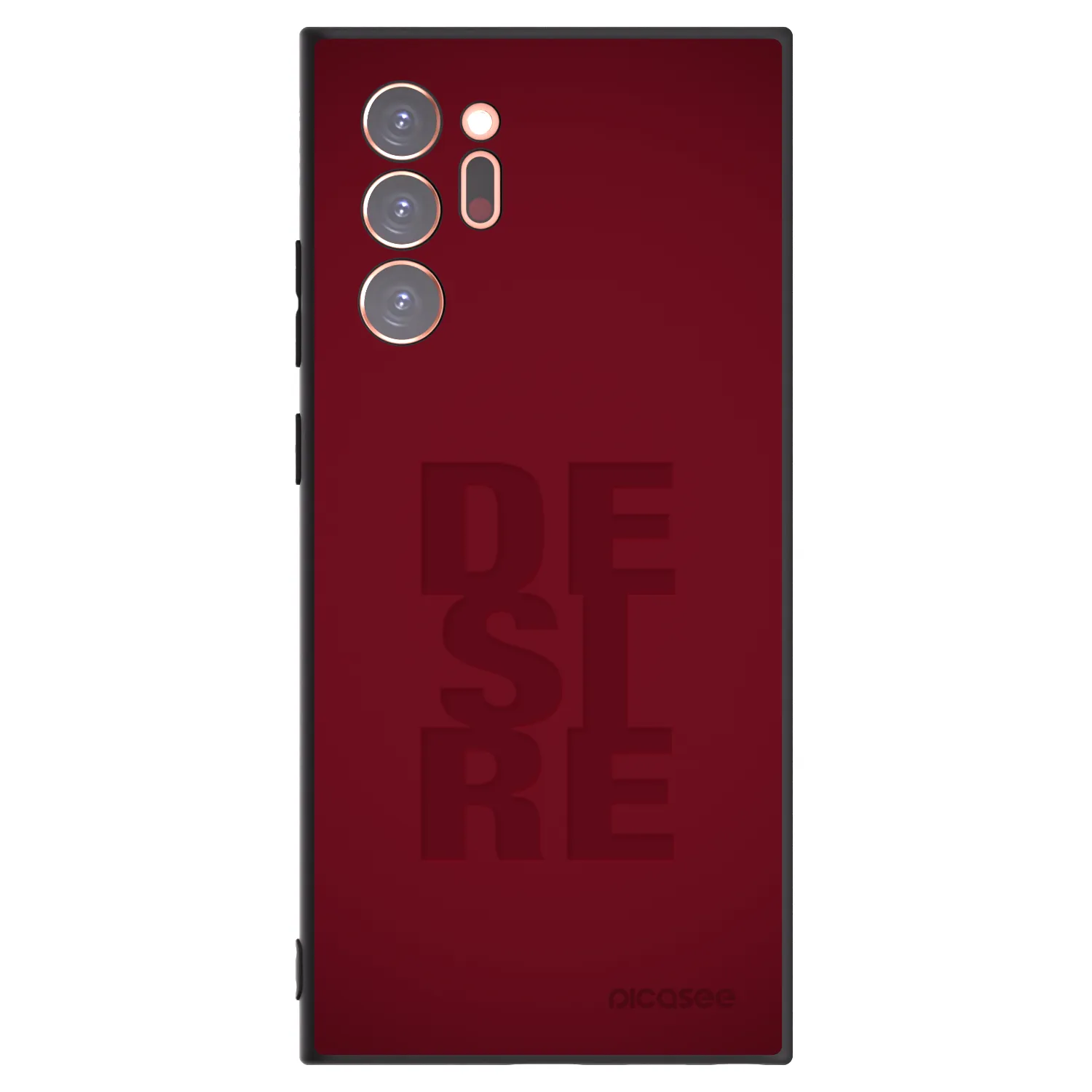 Picasee crna silikonska maskica za Samsung Galaxy Note 20 Ultra - Desire