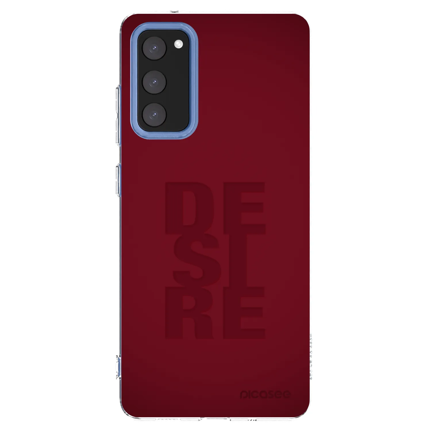 Picasee silikonska prozirna maskica za Samsung Galaxy S20 FE - Desire