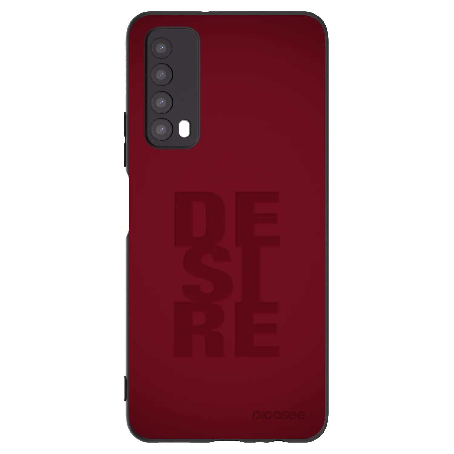 Picasee crna silikonska maskica za Huawei P Smart 2021 - Desire