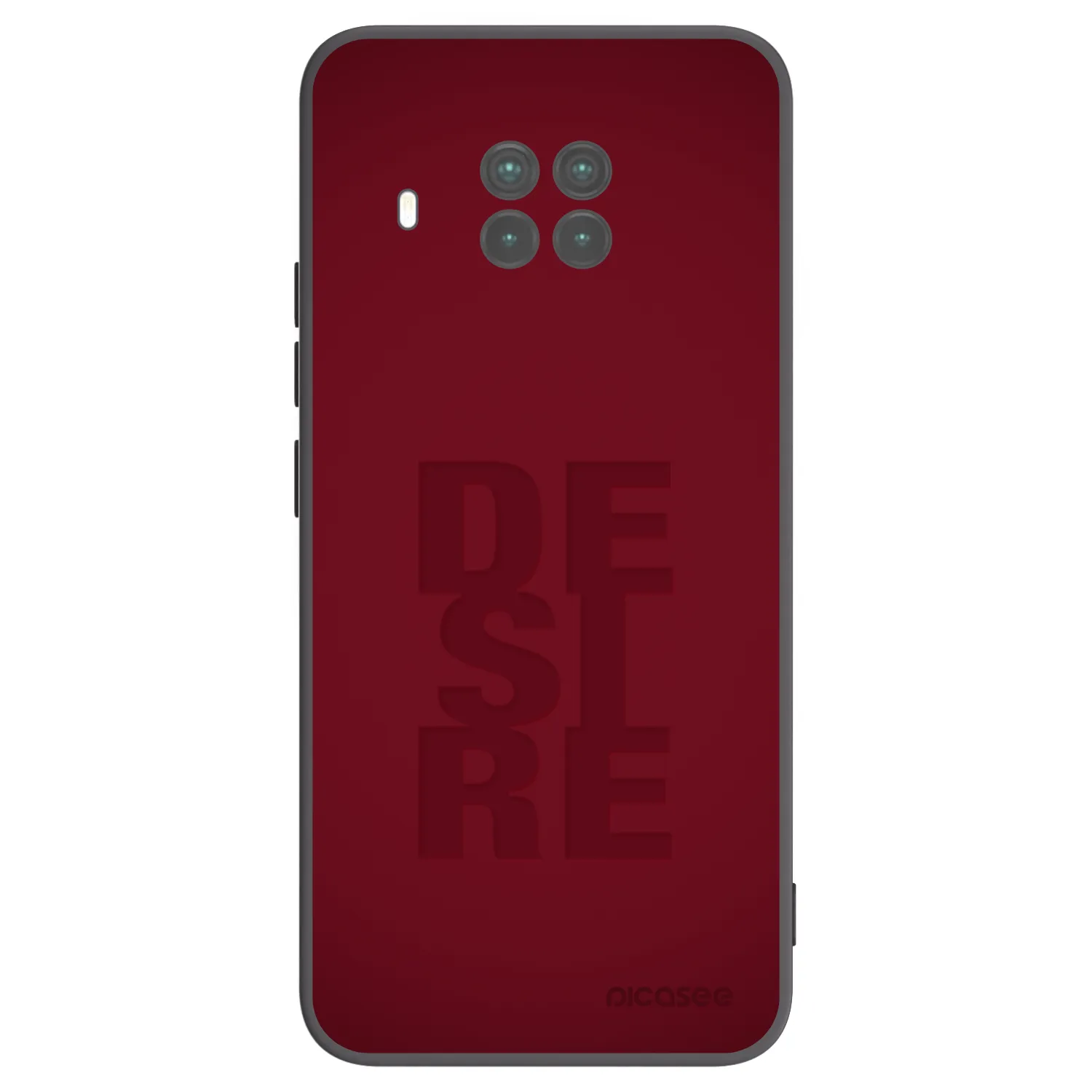 Picasee crna silikonska maskica za Xiaomi Mi 10T Lite - Desire