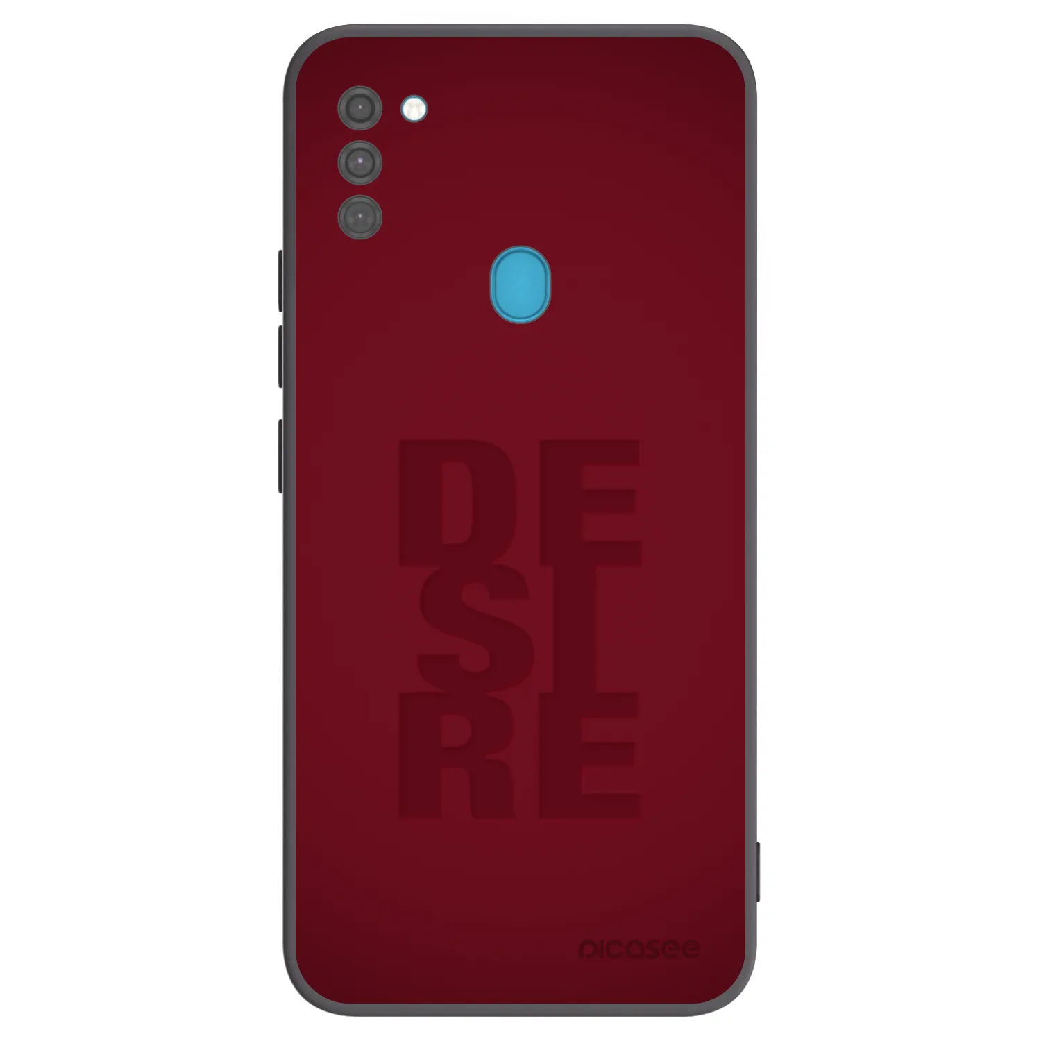 Picasee crna silikonska maskica za Samsung Galaxy M11 - Desire