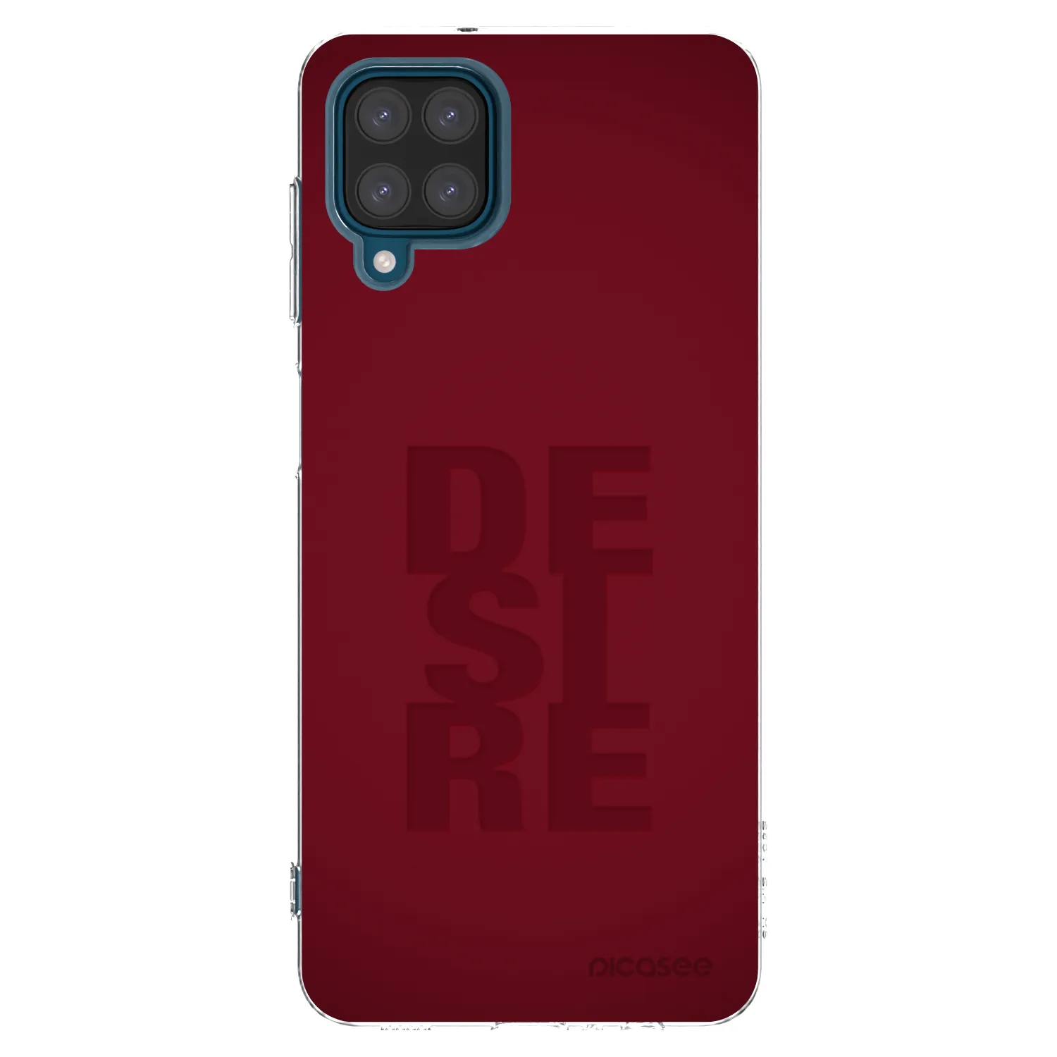 Picasee silikonska prozirna maskica za Samsung Galaxy A12 A125F - Desire