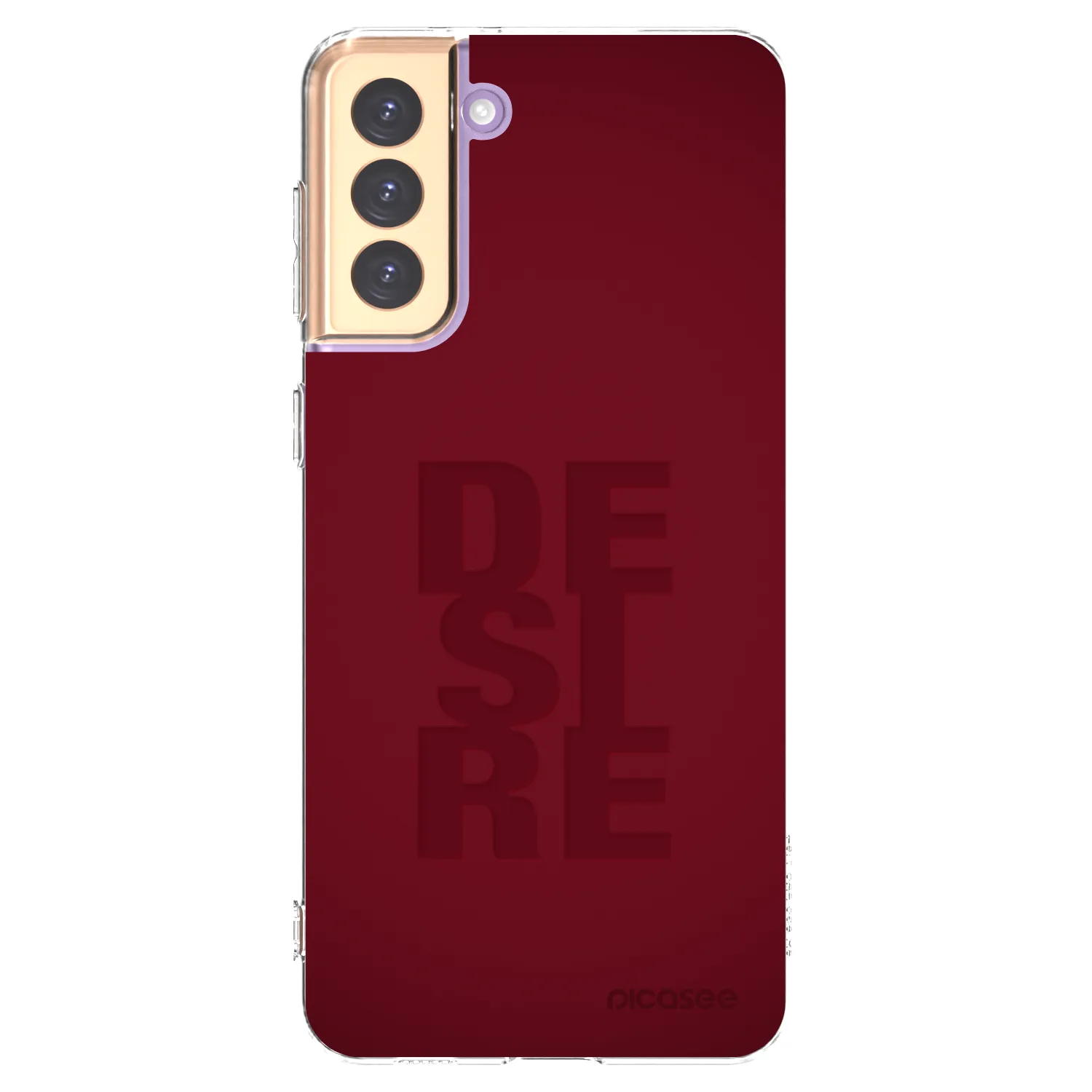 Picasee silikonska prozirna maskica za Samsung Galaxy S21+ 5G G996F - Desire