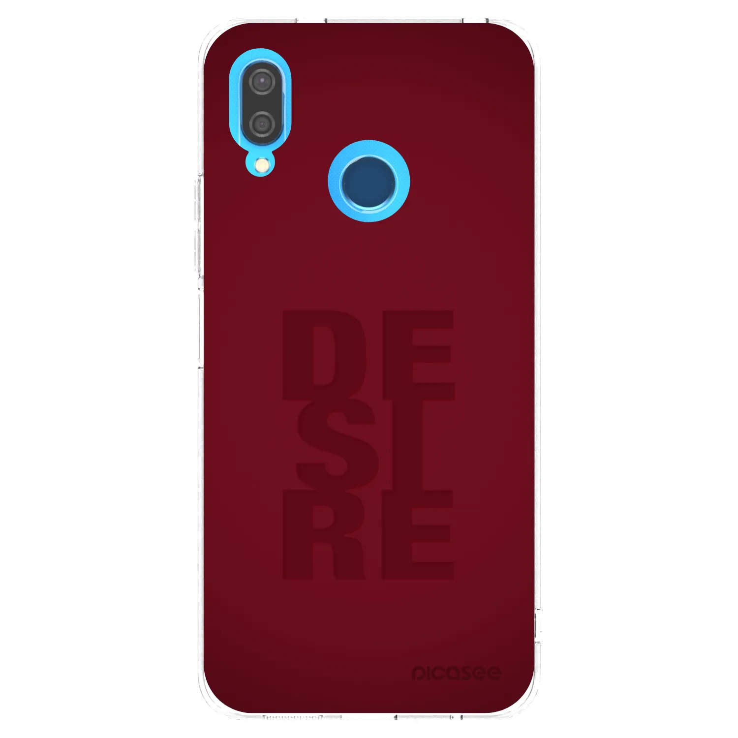 Picasee silikonska prozirna maskica za Huawei P20 Lite - Desire