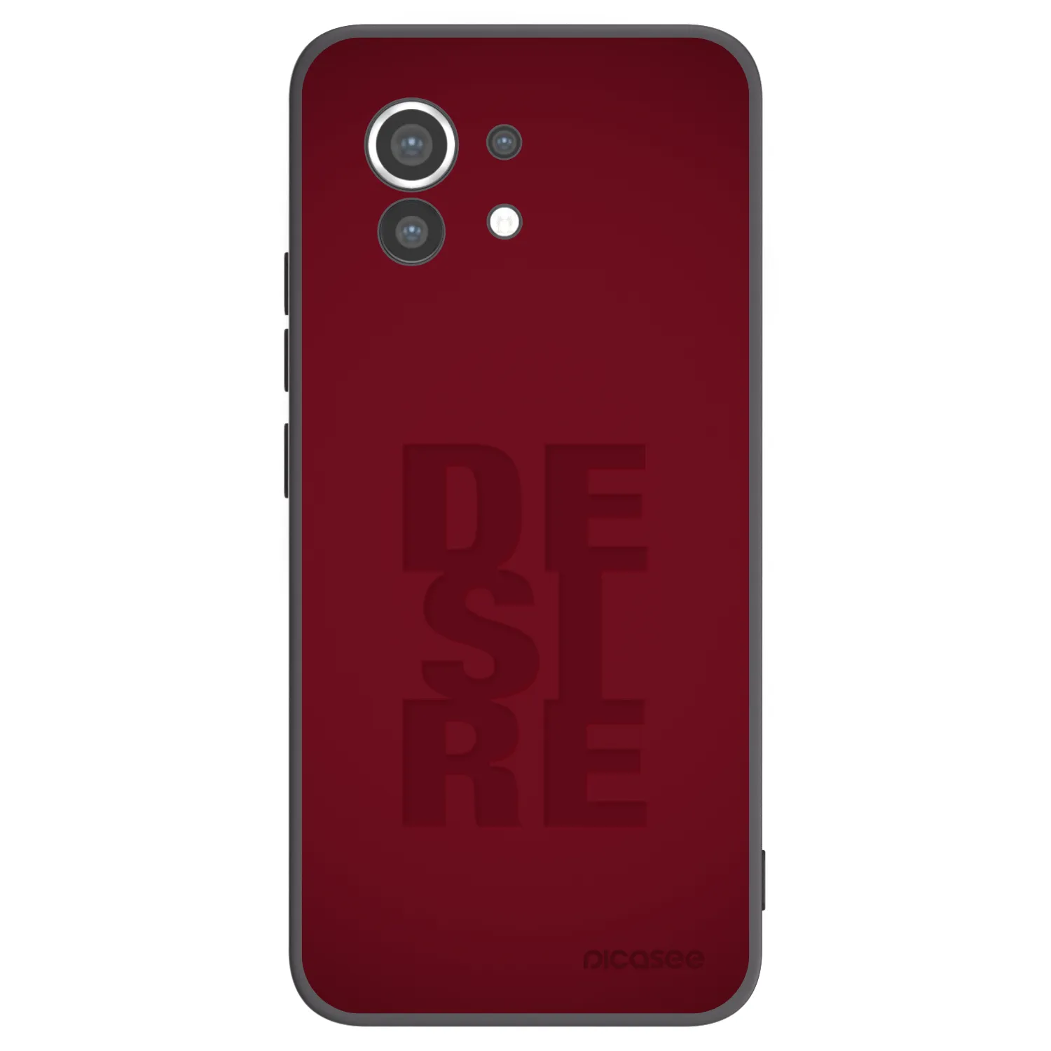 Picasee crna silikonska maskica za Xiaomi Mi 11 - Desire