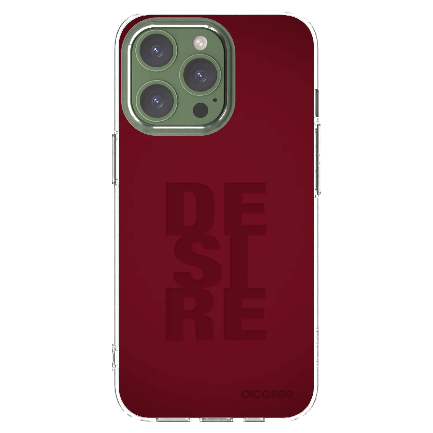 Picasee silikonska prozirna maskica za Apple iPhone 13 Pro - Desire