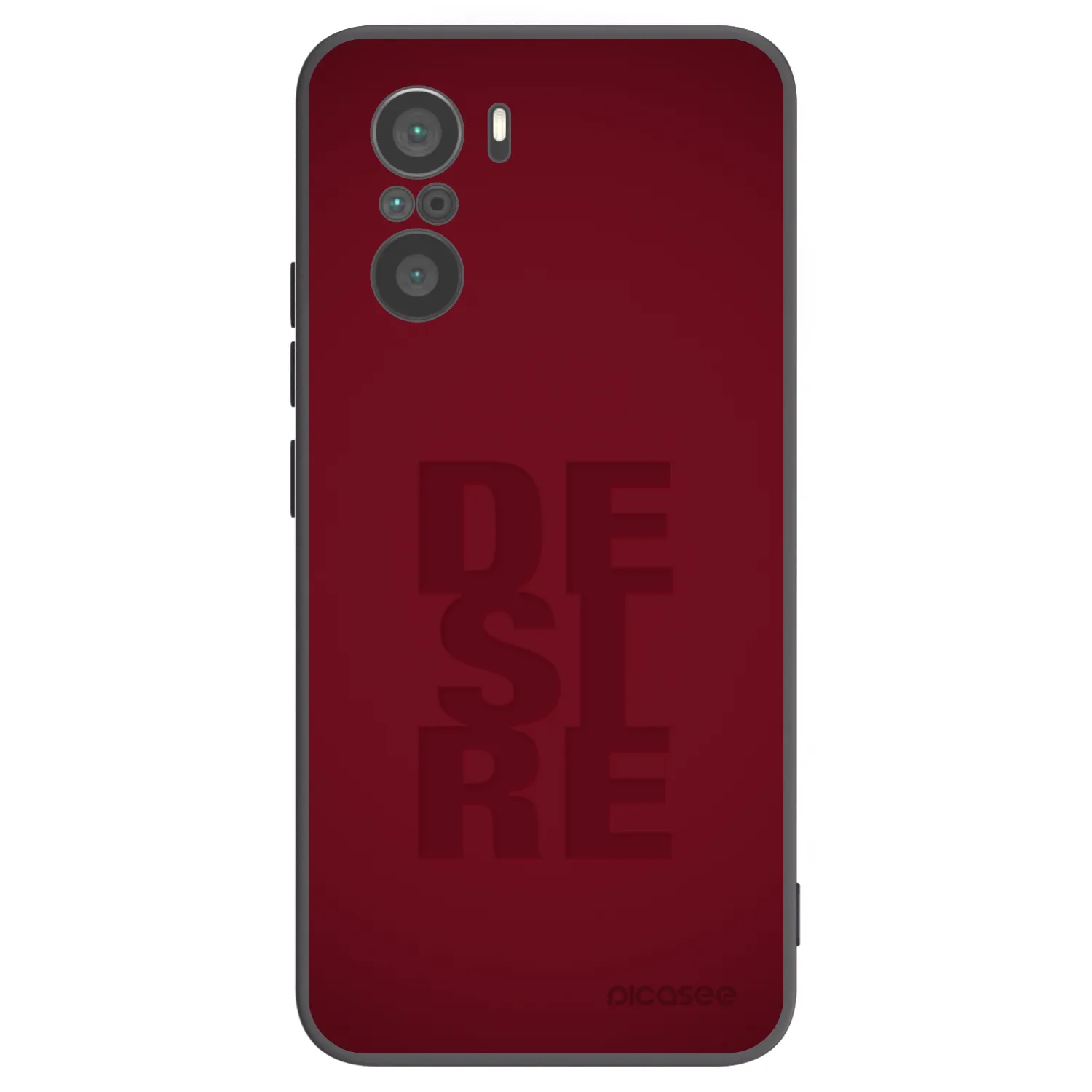 Picasee crna silikonska maskica za Xiaomi Poco F3 - Desire