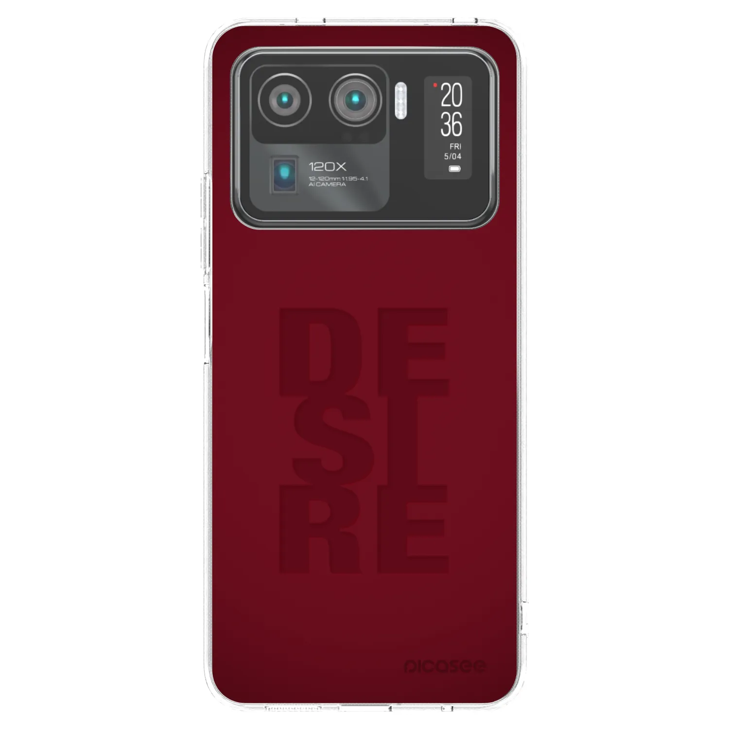 Picasee silikonska prozirna maskica za Xiaomi Mi 11 Ultra - Desire
