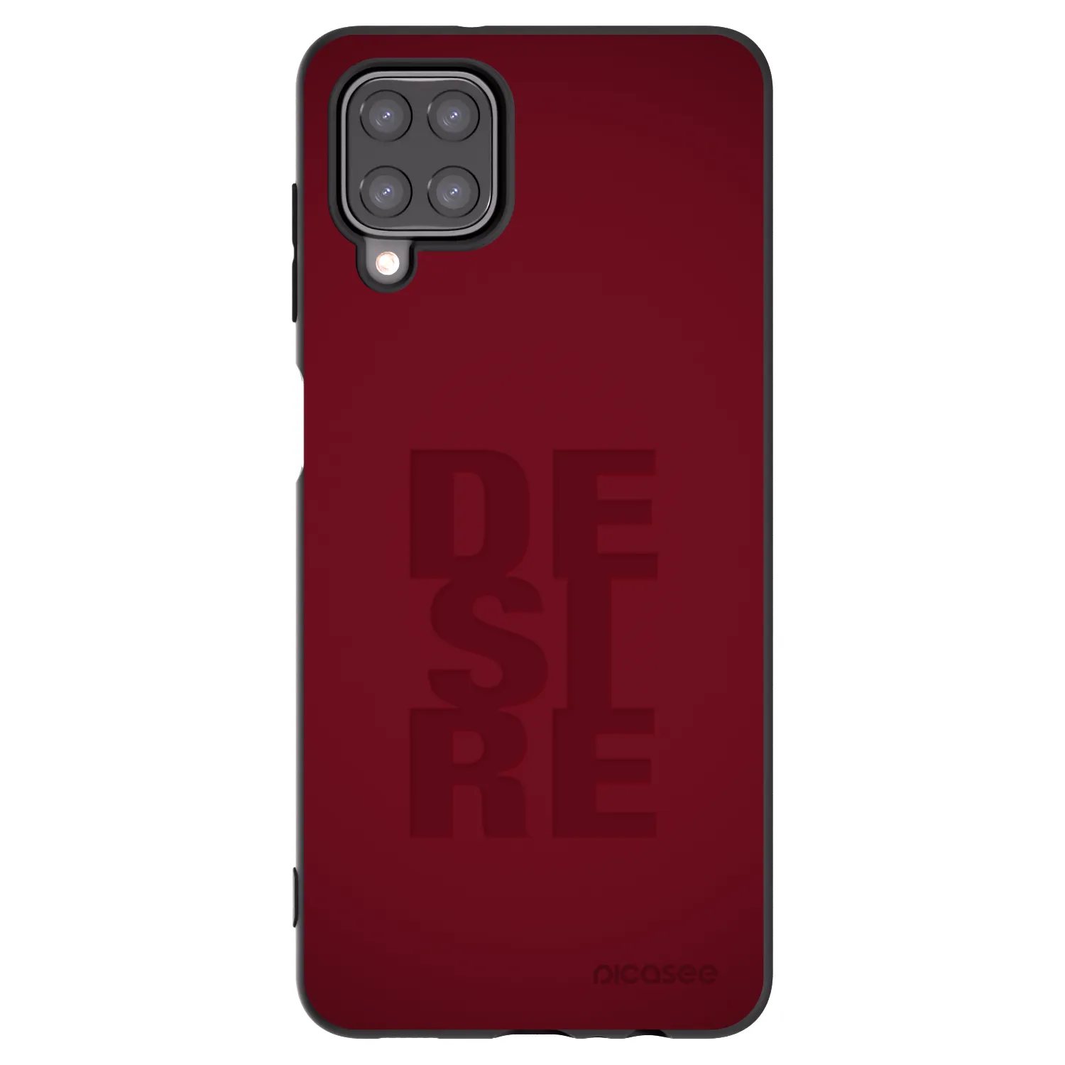 Picasee crna silikonska maskica za Samsung Galaxy M12 M127F - Desire