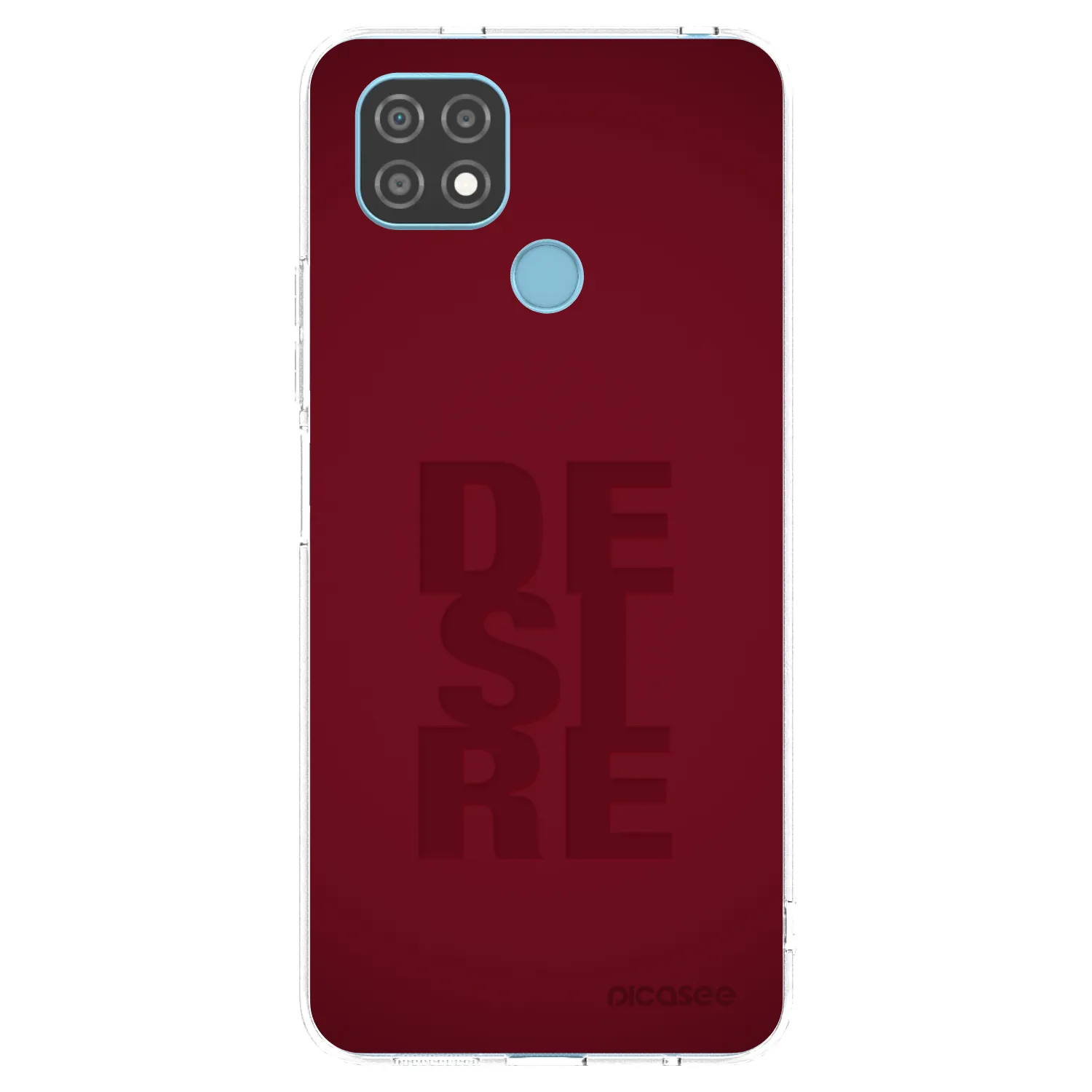Picasee silikonska prozirna maskica za Realme C21 - Desire