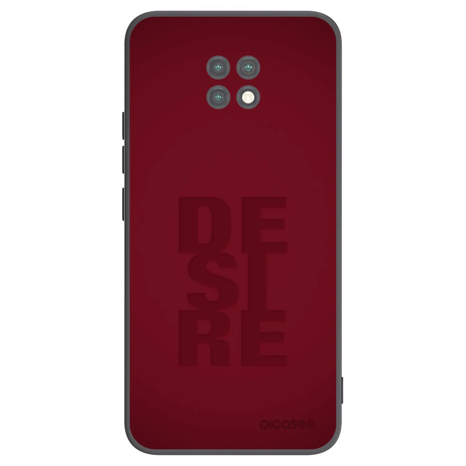 Picasee crna silikonska maskica za Xiaomi Redmi Note 9T - Desire