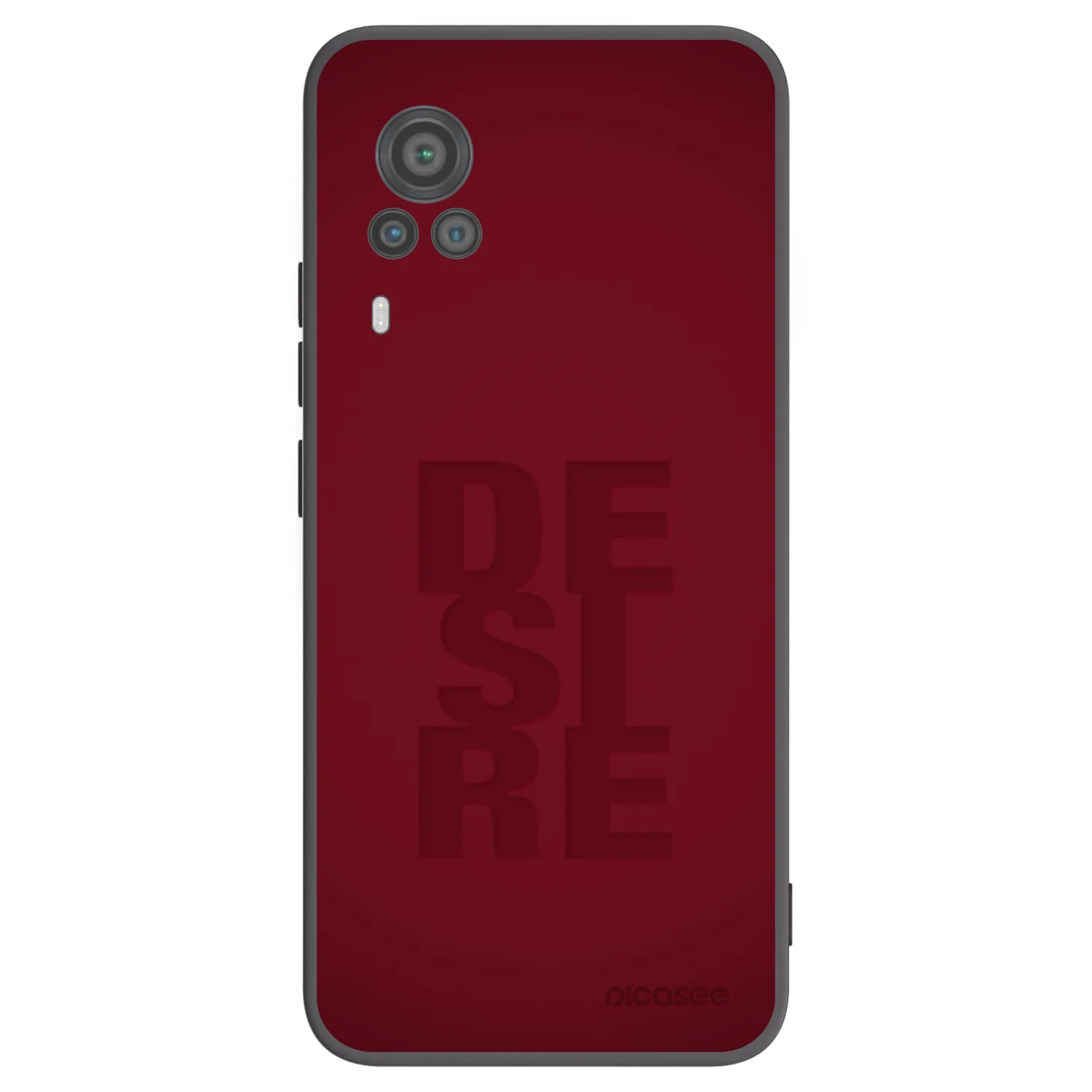 Picasee crna silikonska maskica za Vivo X60 Pro 5G - Desire