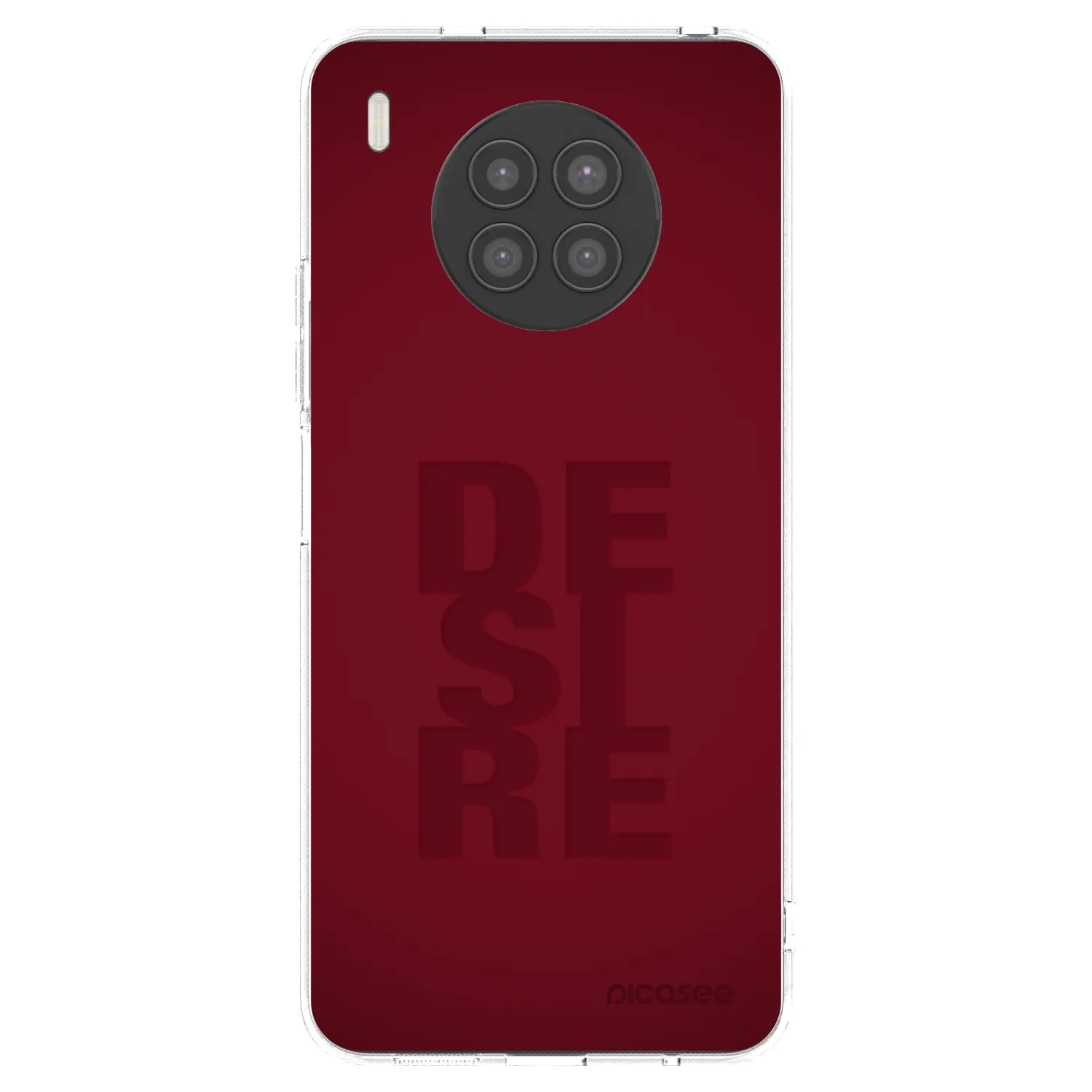 Picasee silikonska prozirna maskica za Huawei Nova 8i - Desire
