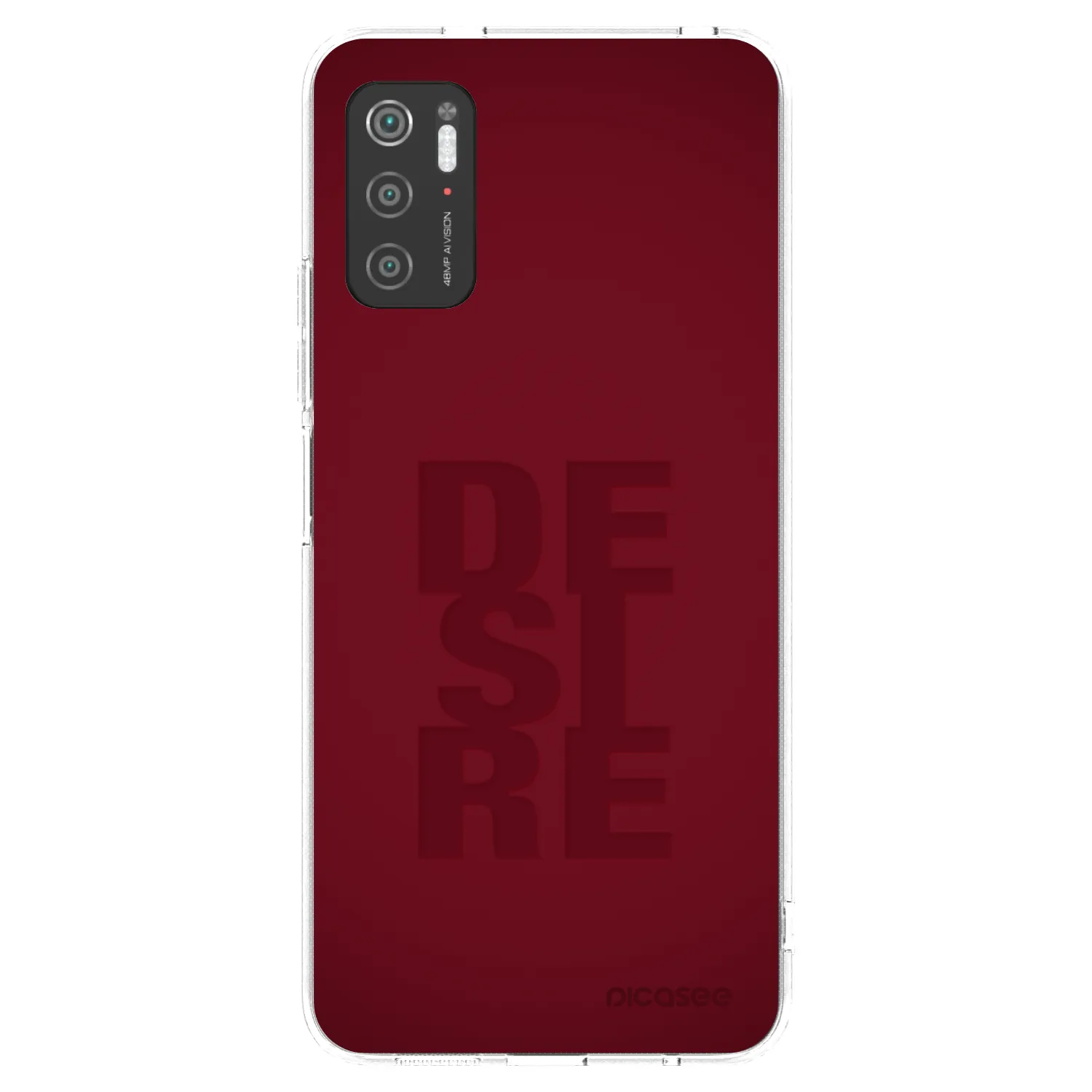 Picasee silikonska prozirna maskica za Xiaomi Poco M3 Pro 5G - Desire