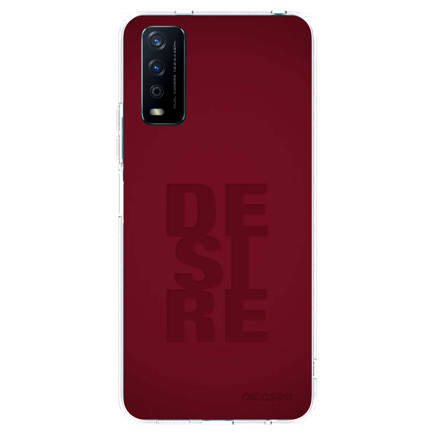 Picasee silikonska prozirna maskica za Vivo Y11s - Desire