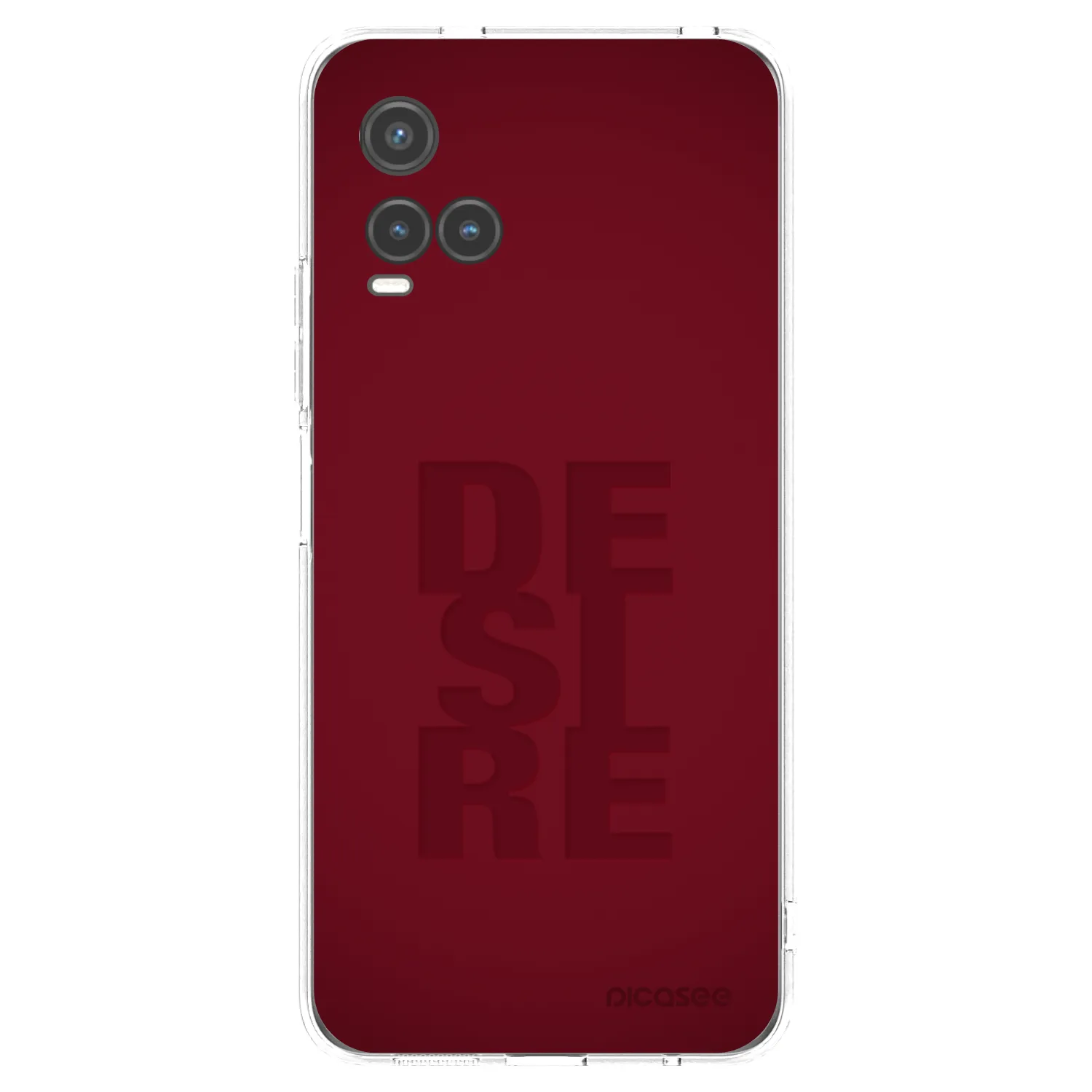 Picasee silikonska prozirna maskica za Vivo Y33s - Desire