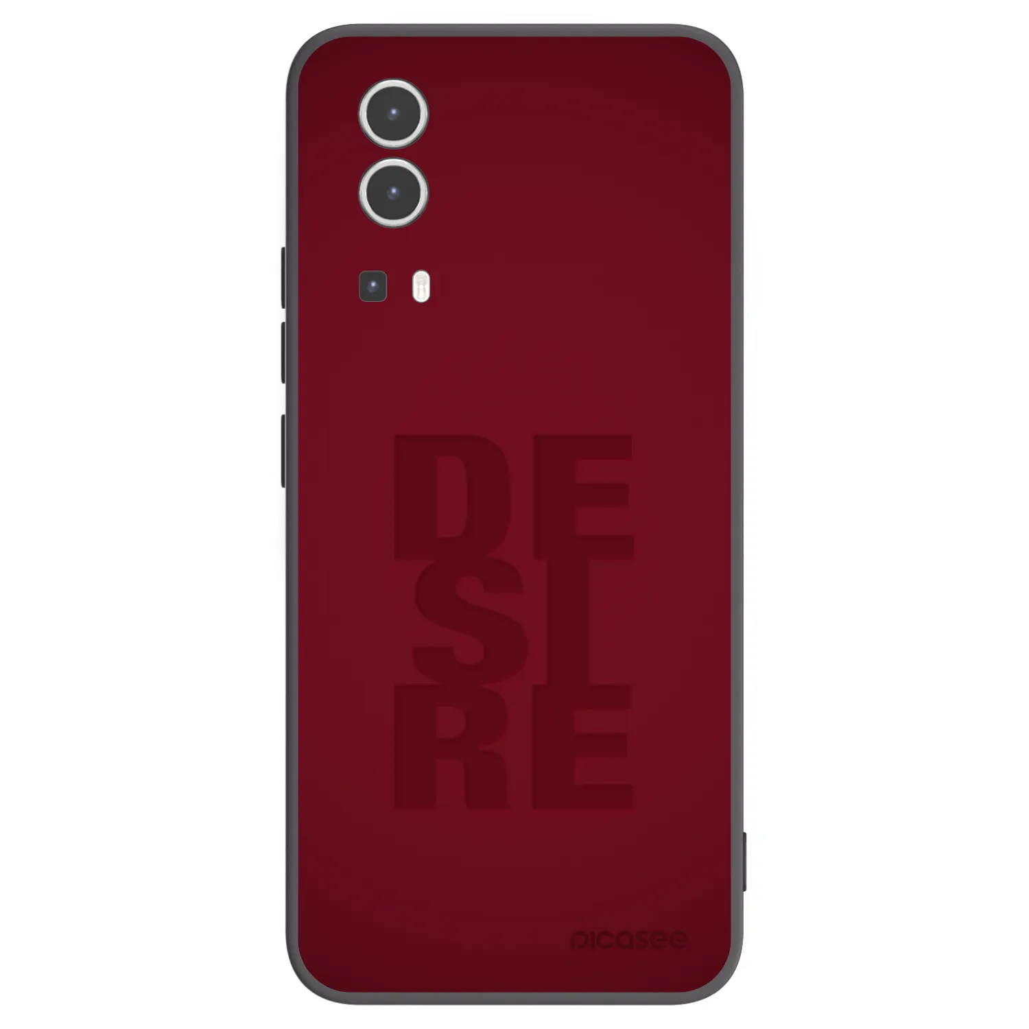Picasee crna silikonska maskica za Vivo Y72 5G - Desire