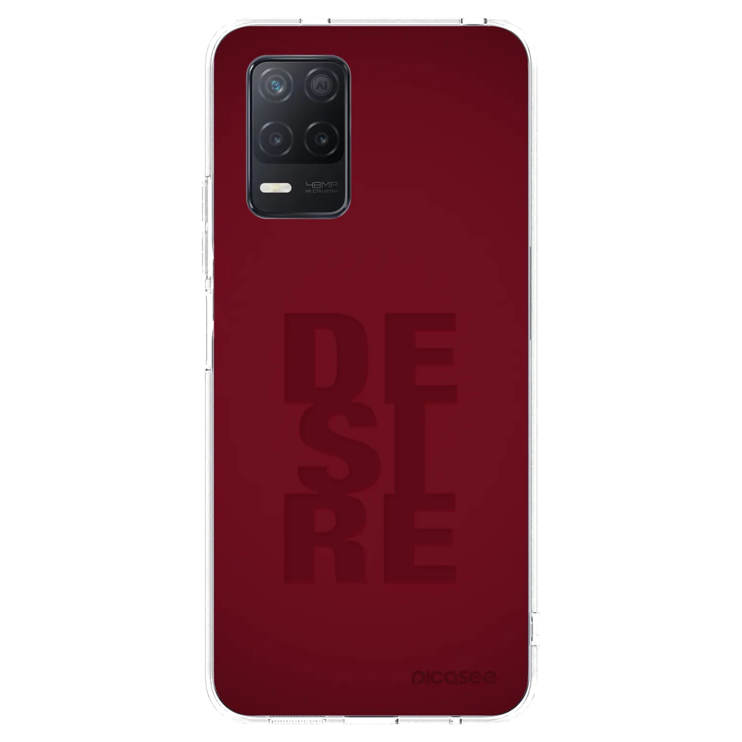 Picasee silikonska prozirna maskica za Realme 8 5G - Desire