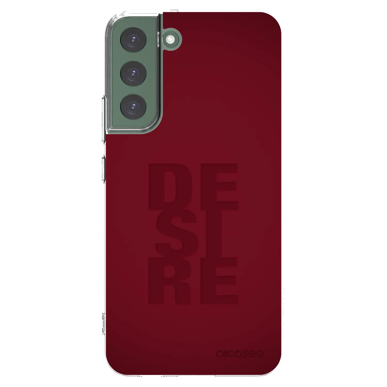Picasee silikonska prozirna maskica za Samsung Galaxy S22+ 5G - Desire