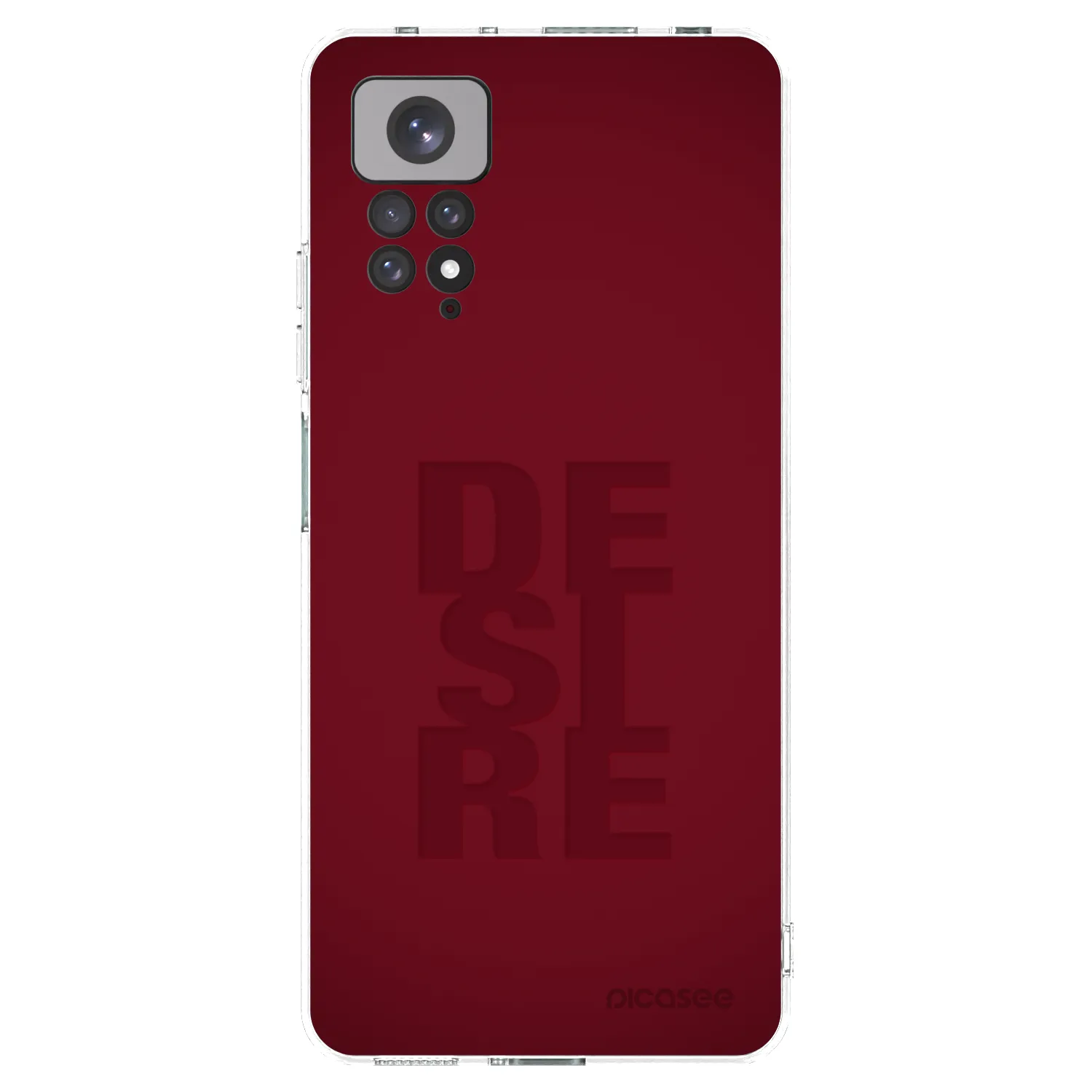 Picasee silikonska prozirna maskica za Xiaomi Redmi Note 11S 4G - Desire