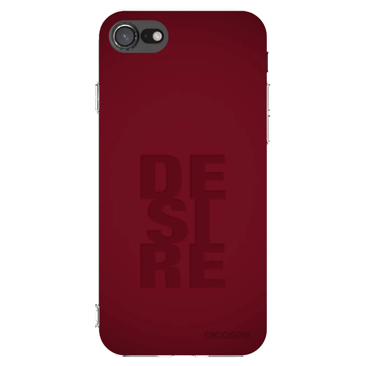 Picasee silikonska prozirna maskica za Apple iPhone SE 2022 - Desire