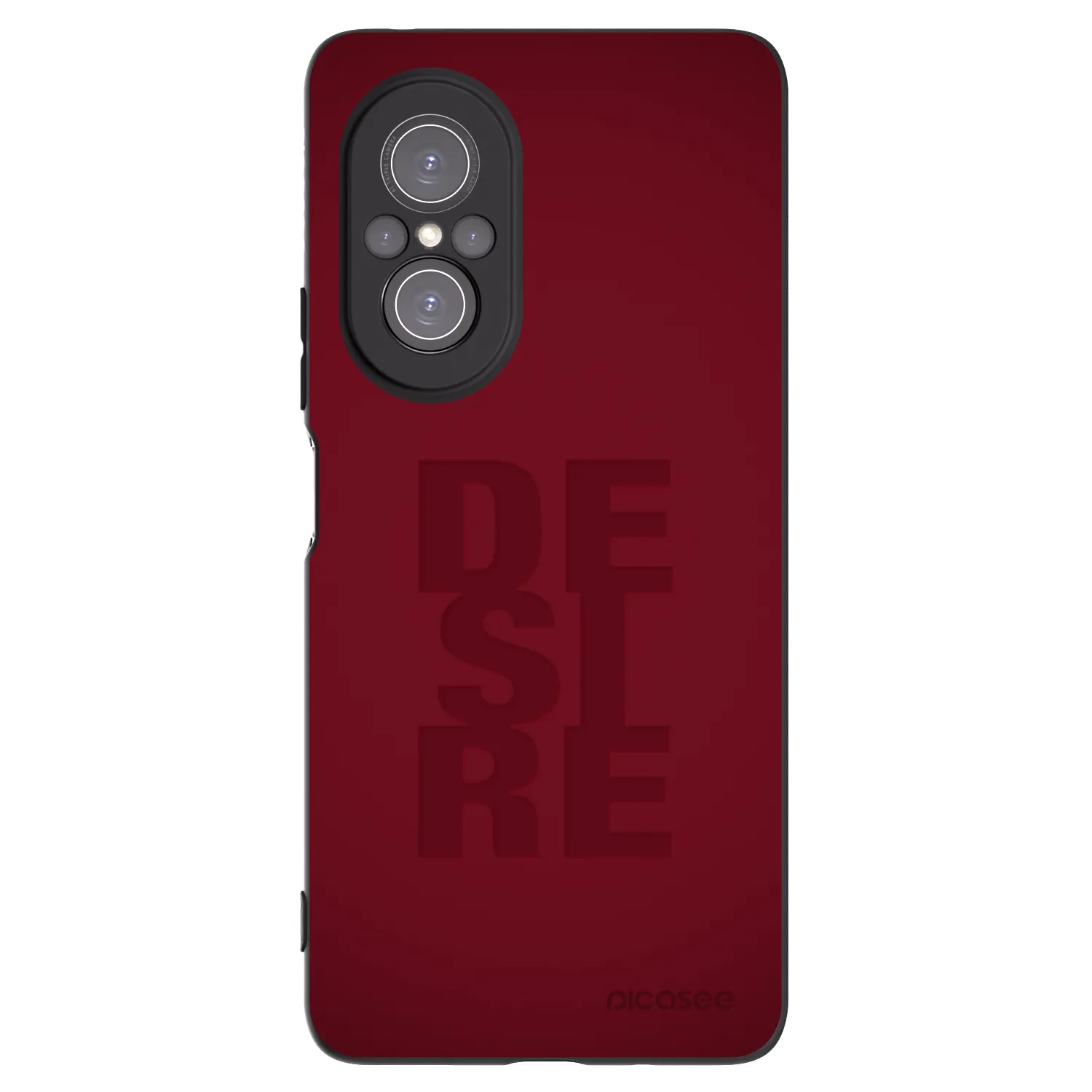 Picasee crna silikonska maskica za Huawei Nova 9 SE - Desire