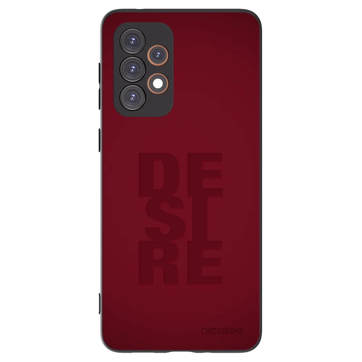Picasee crna silikonska maskica za Samsung Galaxy A33 5G A336 - Desire