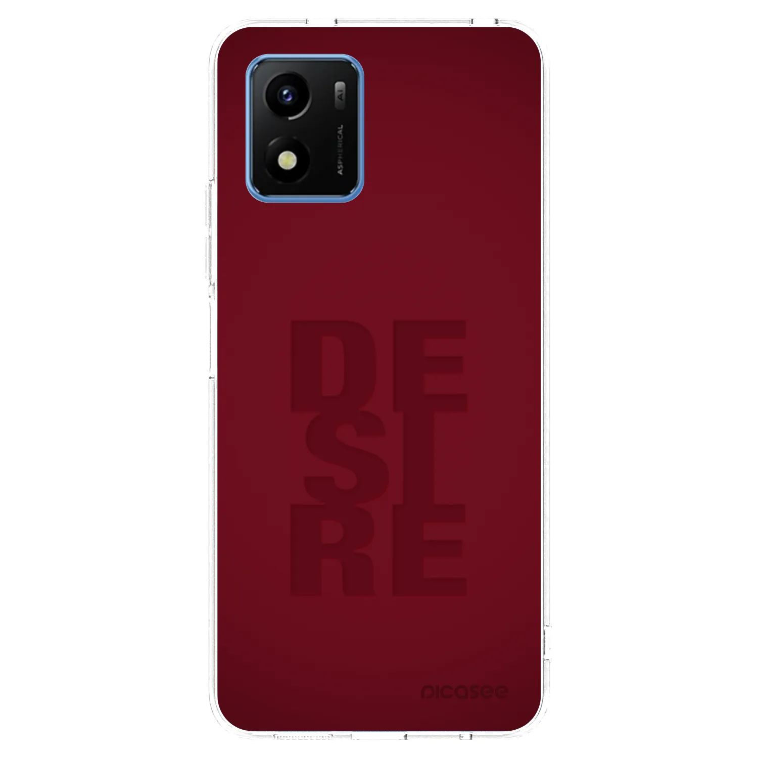 Picasee silikonska prozirna maskica za Vivo Y01 - Desire