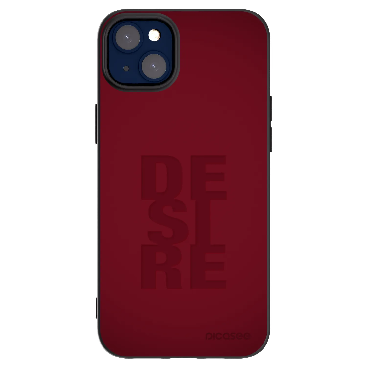 Picasee crna silikonska maskica za Apple iPhone 14 Plus - Desire