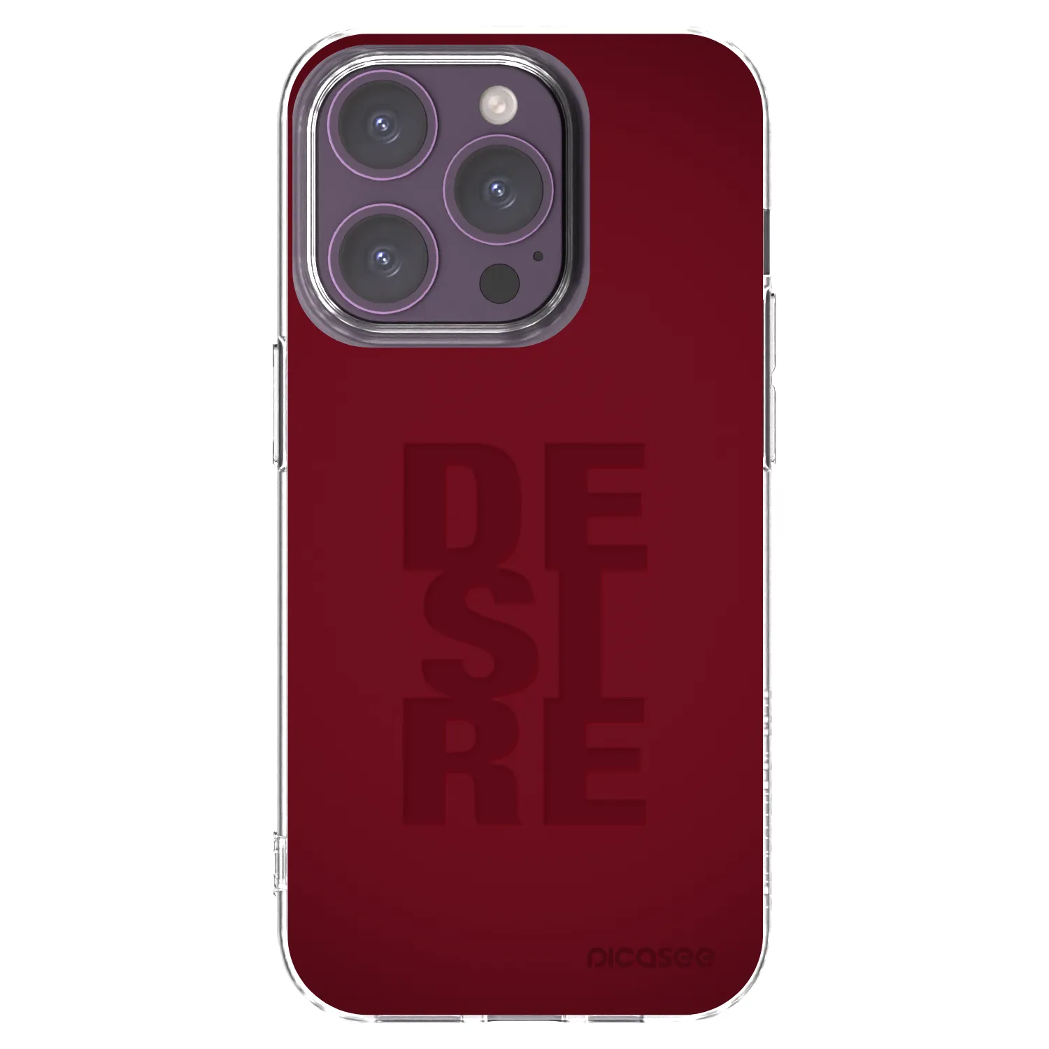 Picasee silikonska prozirna maskica za Apple iPhone 14 Pro - Desire