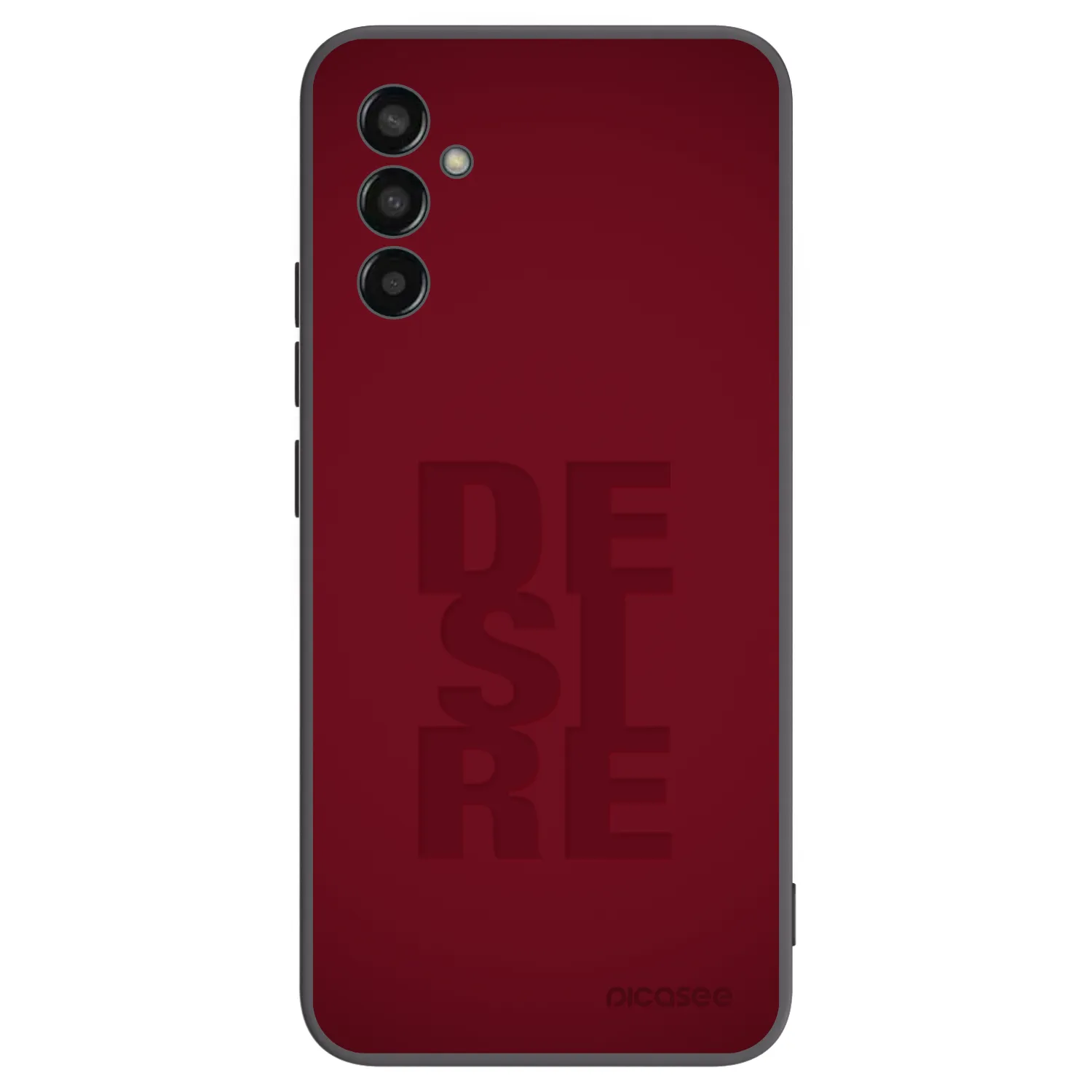 Picasee crna silikonska maskica za Samsung Galaxy M13 M135F - Desire