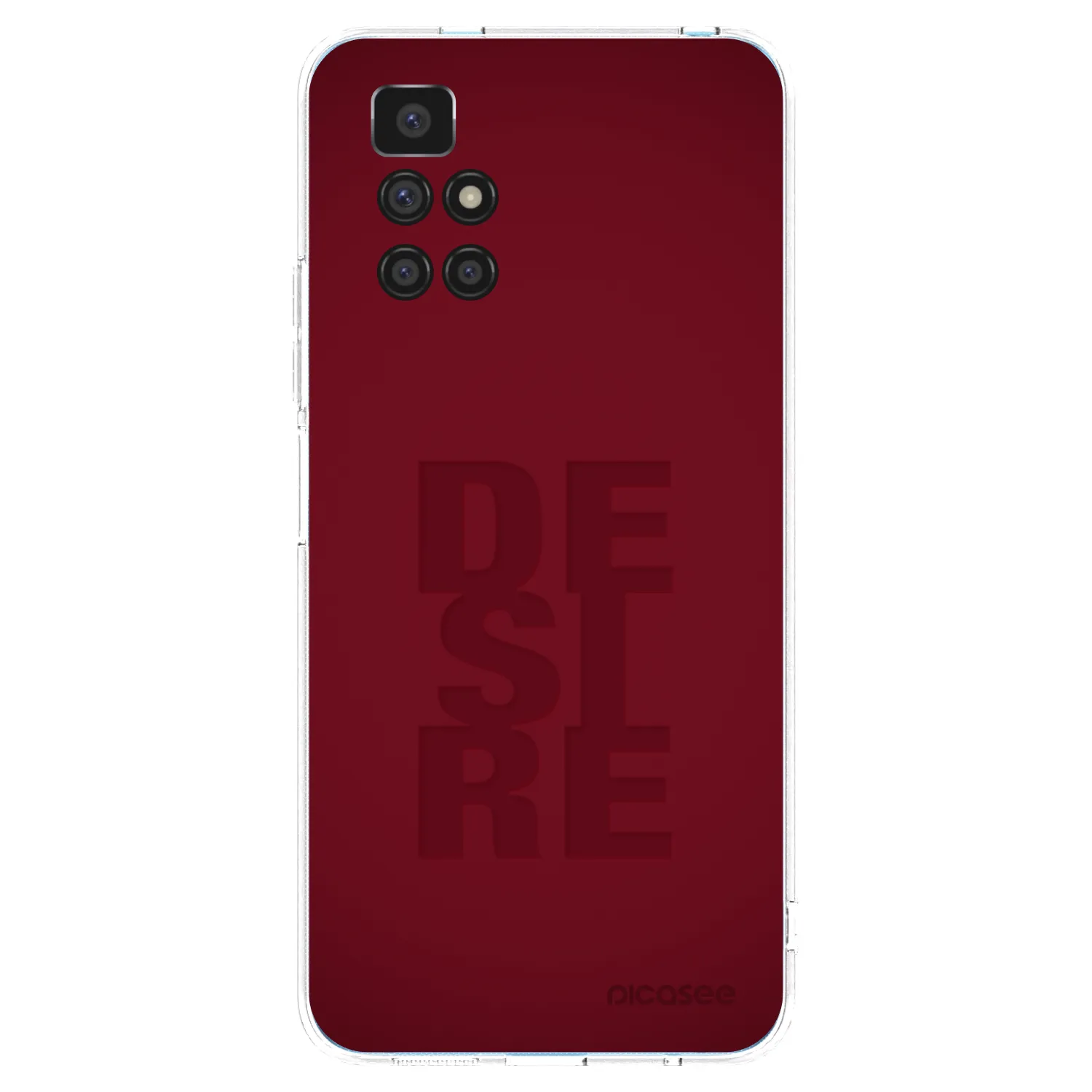 Picasee silikonska prozirna maskica za Xiaomi Redmi 10 (2022) - Desire