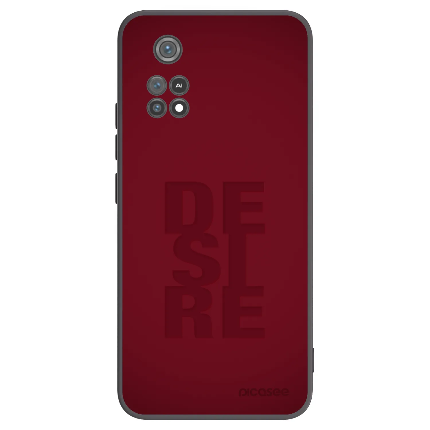 Picasee crna silikonska maskica za Xiaomi Poco M4 Pro - Desire