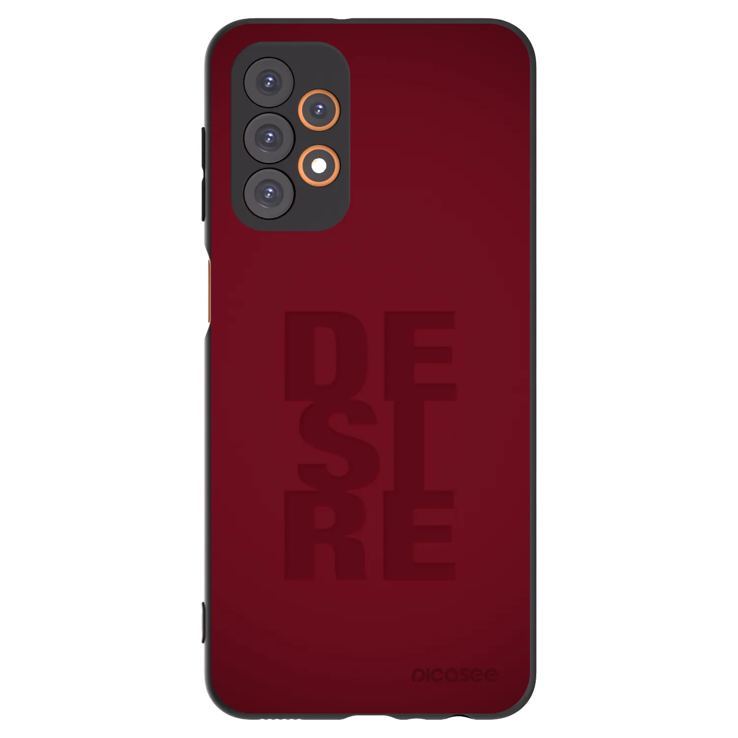 Picasee crna silikonska maskica za Samsung Galaxy A23 A236B 5G - Desire
