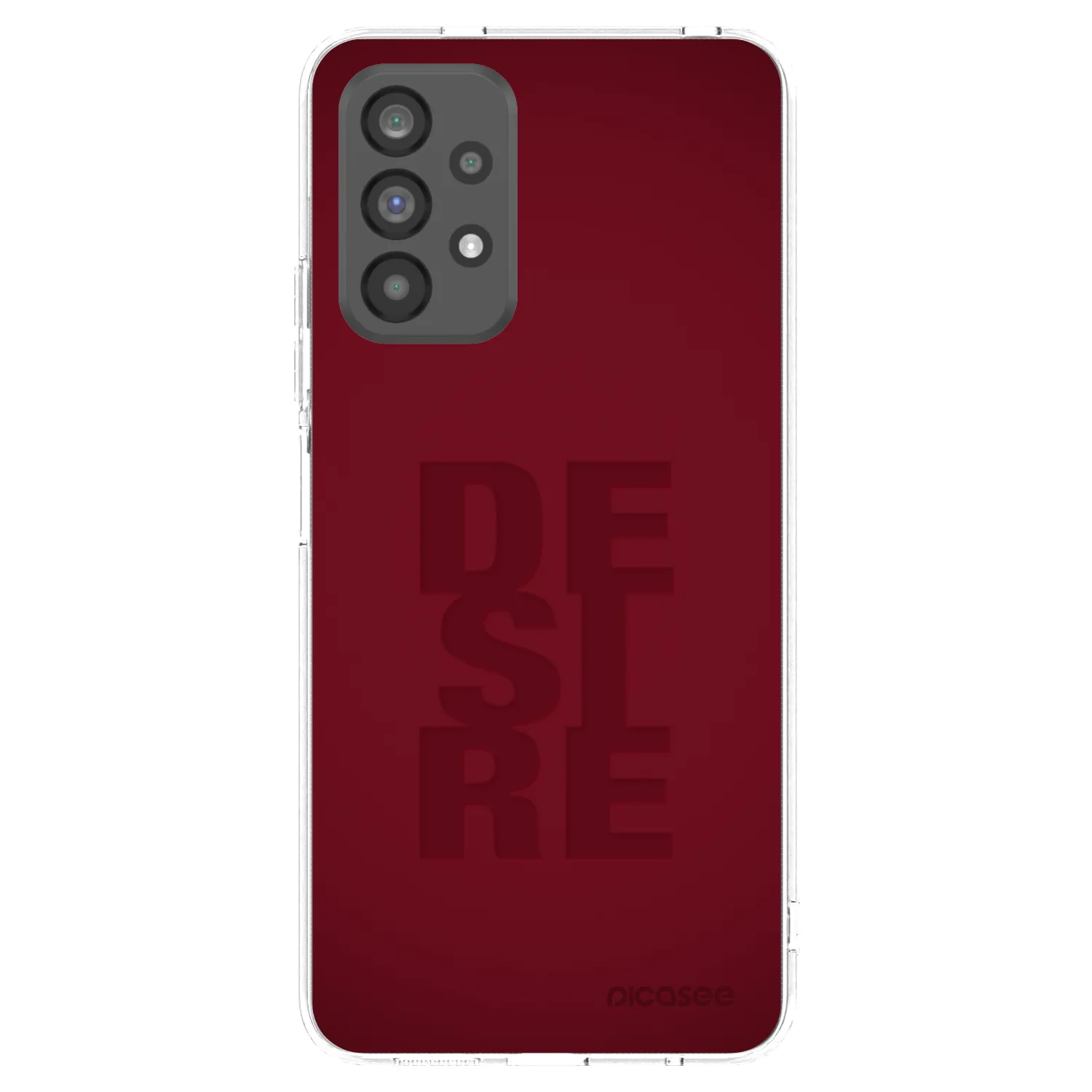 Picasee silikonska prozirna maskica za Samsung Galaxy A73 5G - Desire