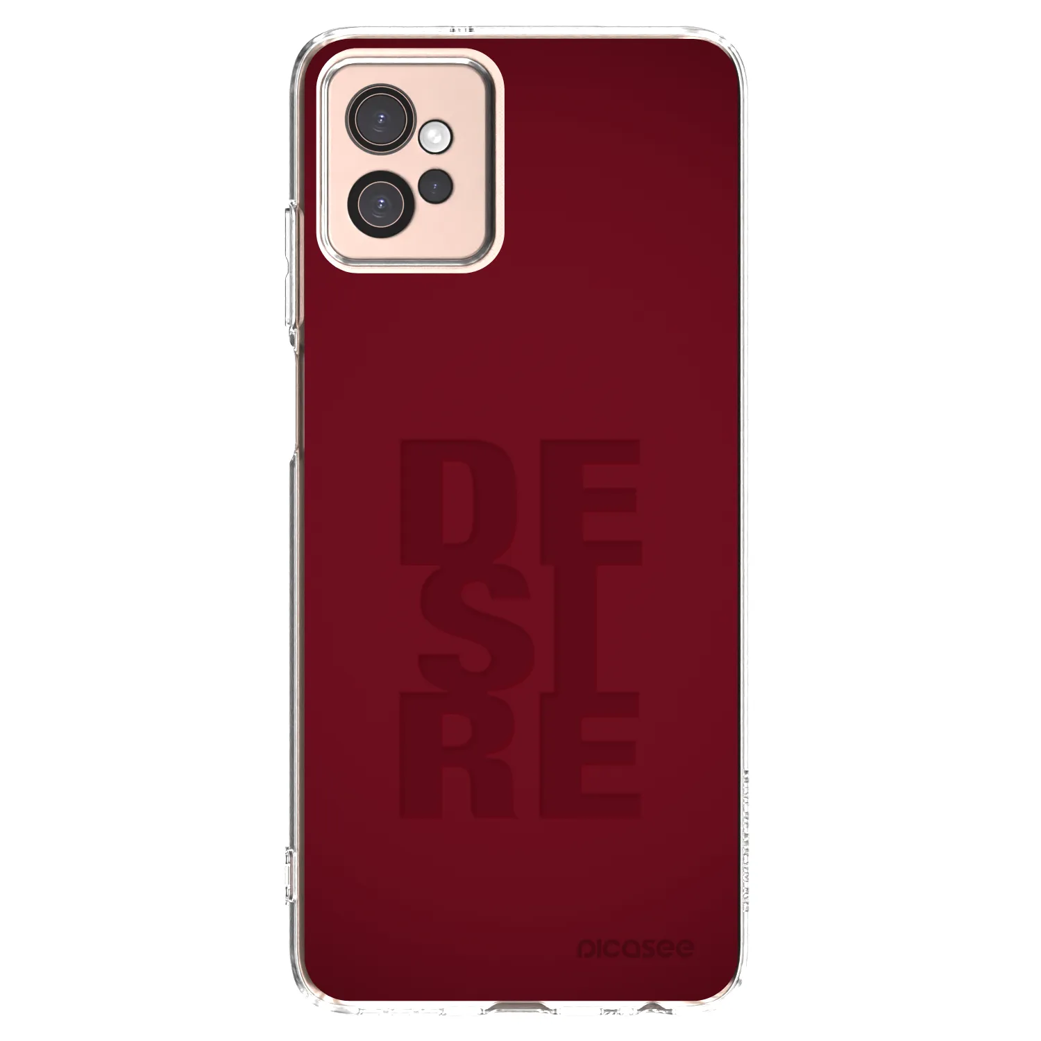 Picasee silikonska prozirna maskica za Motorola Moto G32 - Desire