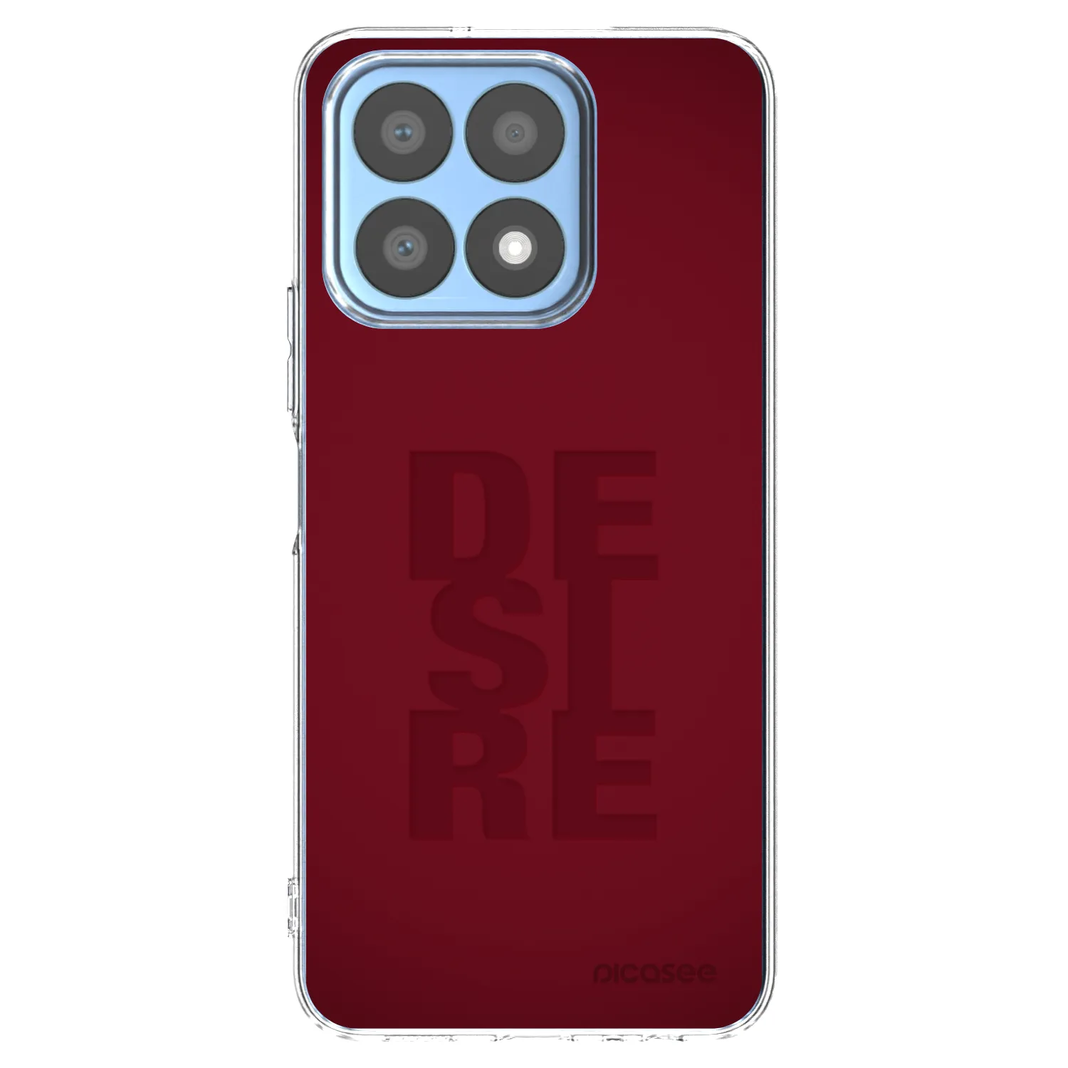 Picasee silikonska prozirna maskica za Honor X8a - Desire