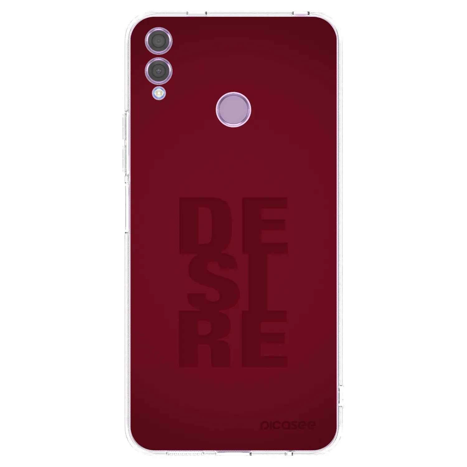 Picasee silikonska prozirna maskica za Honor 8X - Desire