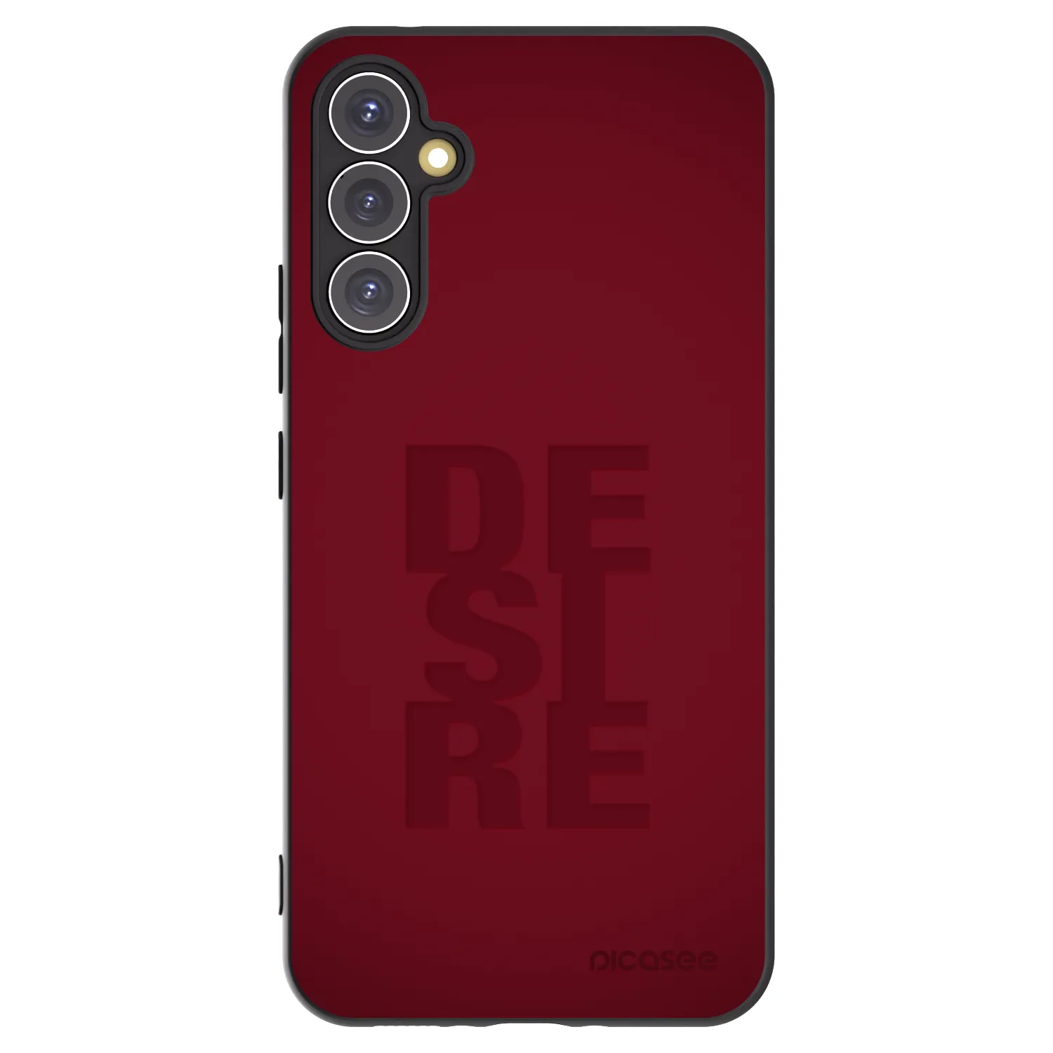 Picasee crna silikonska maskica za Samsung Galaxy A34 5G A346B - Desire
