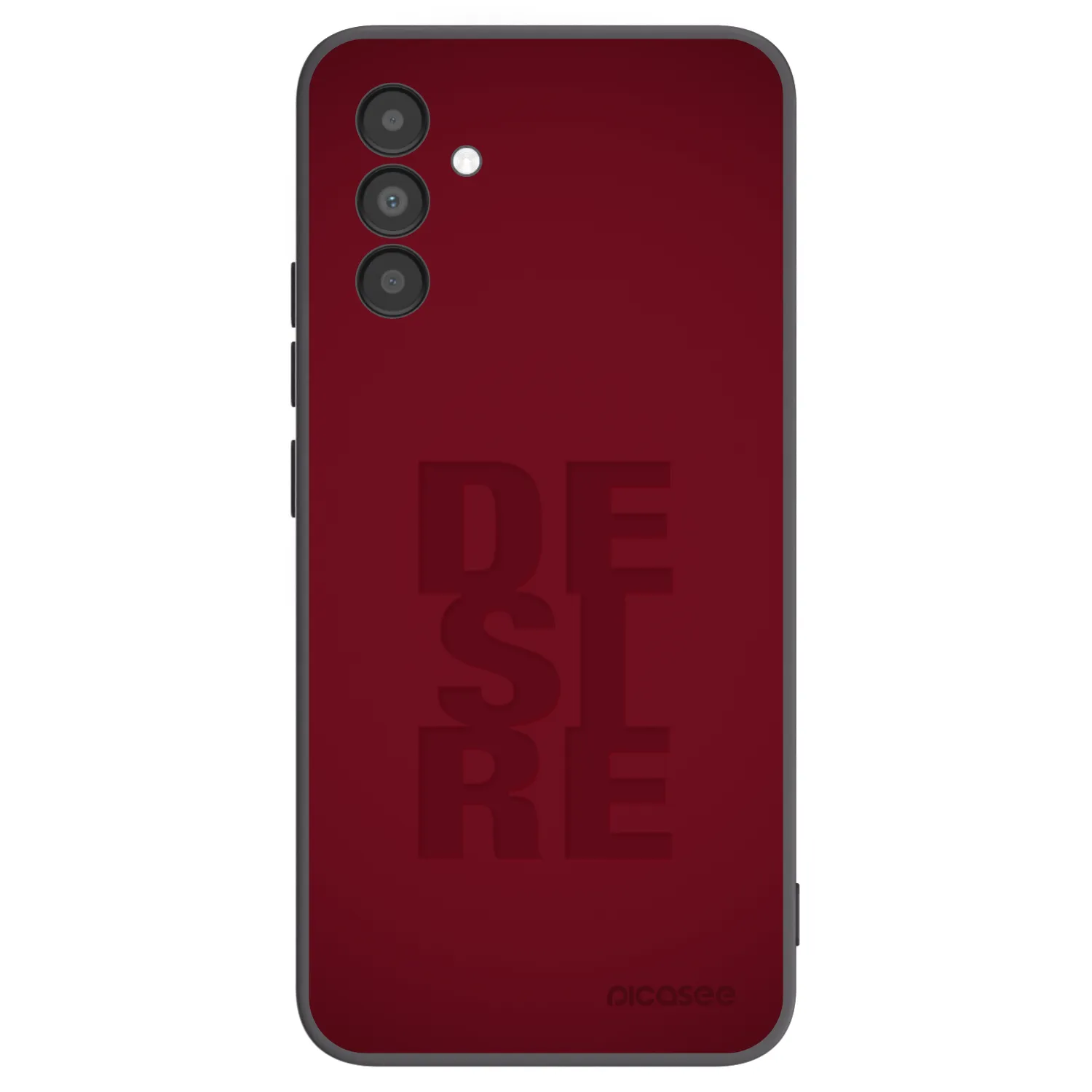 Picasee crna silikonska maskica za Samsung Galaxy A04s A047F - Desire