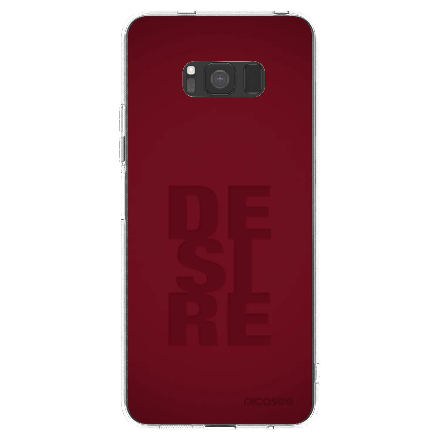 Picasee silikonska prozirna maskica za Samsung Galaxy S8 G950F - Desire