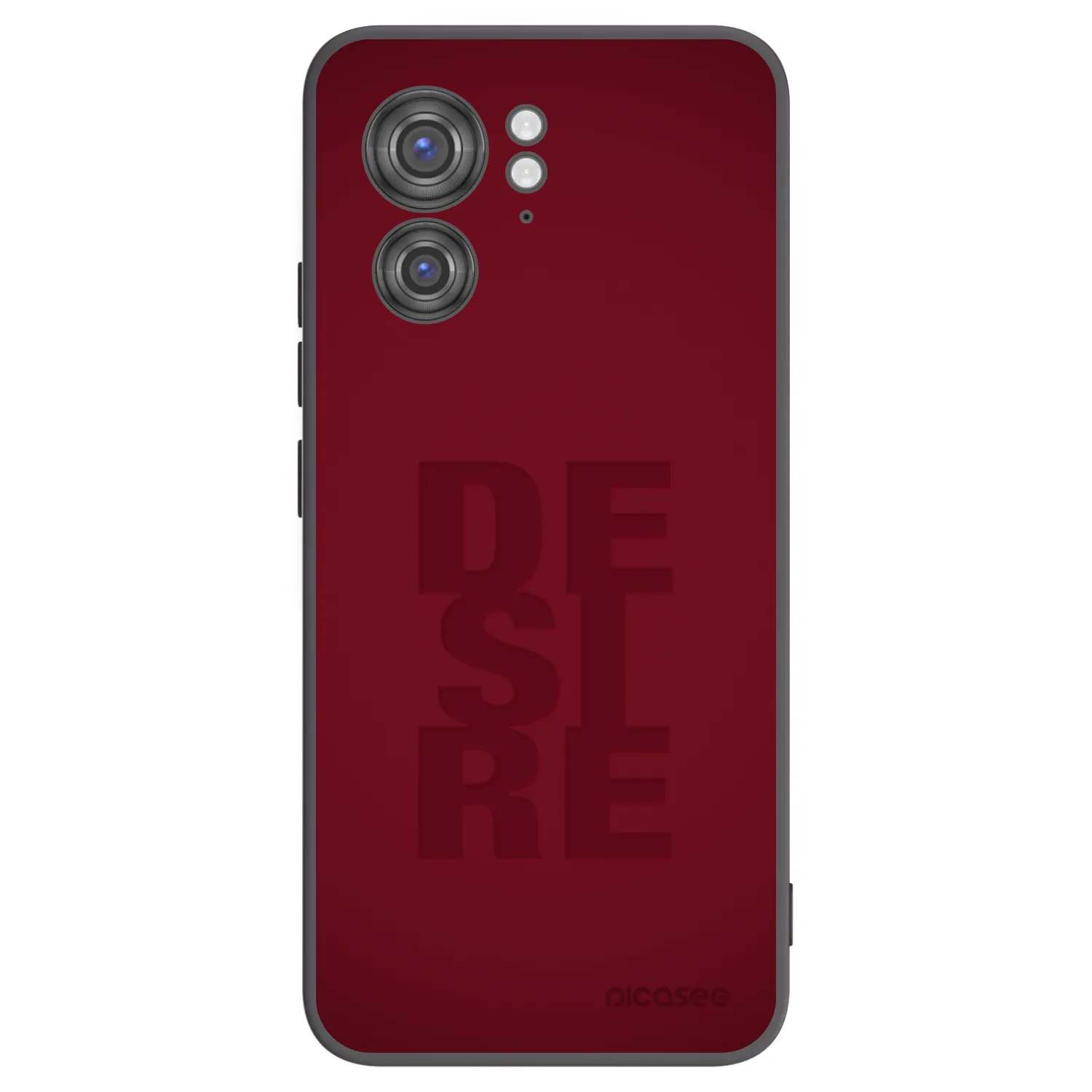 Picasee crna silikonska maskica za Motorola Edge 40 - Desire